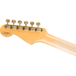 FENDER CUSTOM SHOP STRATOCASTER 62 RELIC AGED OLYMPIC WHITE