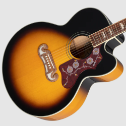 EPIPHONE J200EC STUDIO VINTAGE SUNBURST