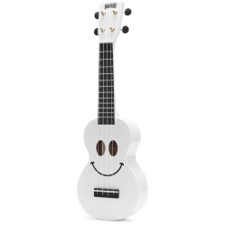 MAHALO U-SMILE-WT Soprano blanc + housse
