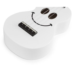MAHALO U-SMILE-WT Soprano blanc + housse