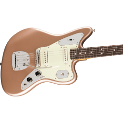 FENDER AM PRO CLASSIC JAGUAR FADED FIREMIST GOLD