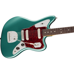 FENDER AM PRO CLASSIC JAGUAR FADED SHERWOOD GREEN METALLIC