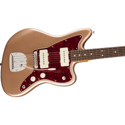 FENDER AM PRO CLASSIC JAZZMASTER FADED FIREMIST GOLD