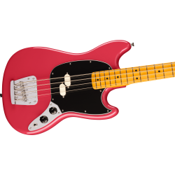 FENDER AM PRO CLASSIC MUSTANG BASS FADED DAKOTA RED