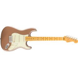 FENDER AM PRO CLASSIC STRATOCASTER FADED FIREMIST GOLD