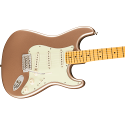 FENDER AM PRO CLASSIC STRATOCASTER FADED FIREMIST GOLD
