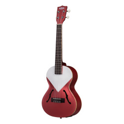 KALA KA-JTE-CHRD-CASE Chicago Red Archtop Tenor + ETUI