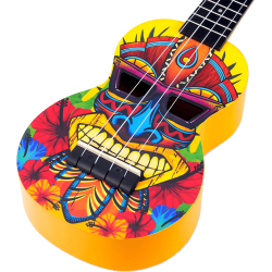 MAHALO UKULELE MA1TK Art - Soprano Tiki