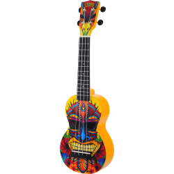 MAHALO UKULELE MA1TK Art - Soprano Tiki