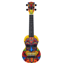 MAHALO UKULELE MA1TK Art - Soprano Tiki