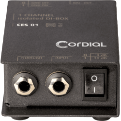 CORDIAL BOITE DE DIRECT PASSIVE 1 CANAL