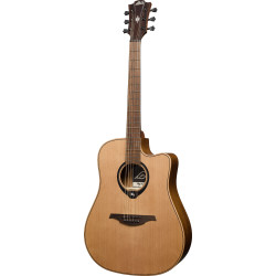 LAG HV10DCE Dreadnought Cutaway Electro + HOUSSE