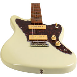 JET GUITARS JJ 300 P90 OLYMPIC WHITE