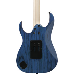 IBANEZ RG653DXTDF TRANSPARENT DEEP BLUE FLAT PRESTIGE