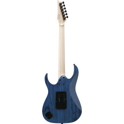 IBANEZ RG653DXTDF TRANSPARENT DEEP BLUE FLAT PRESTIGE