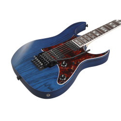 IBANEZ RG653DXTDF TRANSPARENT DEEP BLUE FLAT PRESTIGE