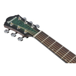 IBANEZ AEWC16QATEH TRANSPARENT EMERALD BURST