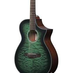 IBANEZ AEWC16QATEH TRANSPARENT EMERALD BURST