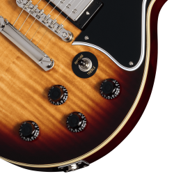 EPIPHONE LES PAUL SPECIAL DC FIGURED BOURBON BURST IBG
