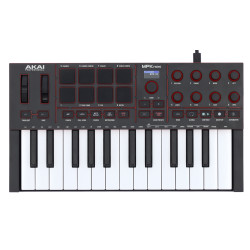 AKAI PROFESSIONAL MPK MINI IV Black - 25 touches, 8 pads, 8 encodeurs