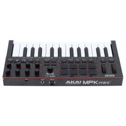 AKAI PROFESSIONAL MPK MINI IV Black - 25 touches, 8 pads, 8 encodeurs
