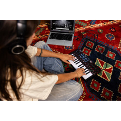 AKAI PROFESSIONAL MPK MINI IV Black - 25 touches, 8 pads, 8 encodeurs