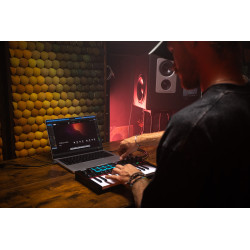 AKAI PROFESSIONAL MPK MINI IV Black - 25 touches, 8 pads, 8 encodeurs