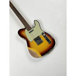 FENDER CUSTOM SHOP F22 LTD 60 TELECASTER HEAVY RELIC CHOCOLATE 3 TONS SUNBURST