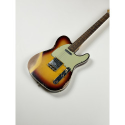 FENDER CUSTOM SHOP F22 LTD 60 TELECASTER HEAVY RELIC CHOCOLATE 3 TONS SUNBURST
