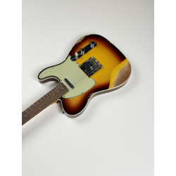 FENDER CUSTOM SHOP F22 LTD 60 TELECASTER HEAVY RELIC CHOCOLATE 3 TONS SUNBURST
