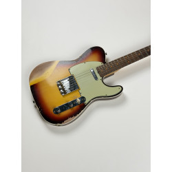 FENDER CUSTOM SHOP F22 LTD 60 TELECASTER HEAVY RELIC CHOCOLATE 3 TONS SUNBURST