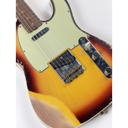 FENDER CUSTOM SHOP F22 LTD 60 TELECASTER HEAVY RELIC CHOCOLATE 3 TONS SUNBURST
