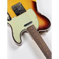 FENDER CUSTOM SHOP F22 LTD 60 TELECASTER HEAVY RELIC CHOCOLATE 3 TONS SUNBURST