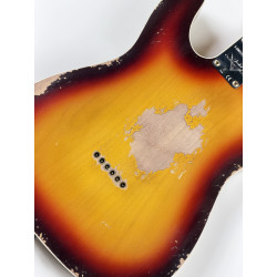 FENDER CUSTOM SHOP F22 LTD 60 TELECASTER HEAVY RELIC CHOCOLATE 3 TONS SUNBURST