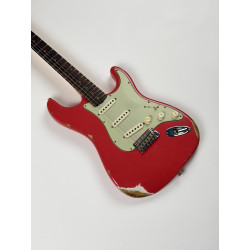 FENDER CUSTOM SHOP LTD 62 STRATOCASTER RELIC FIESTA RED