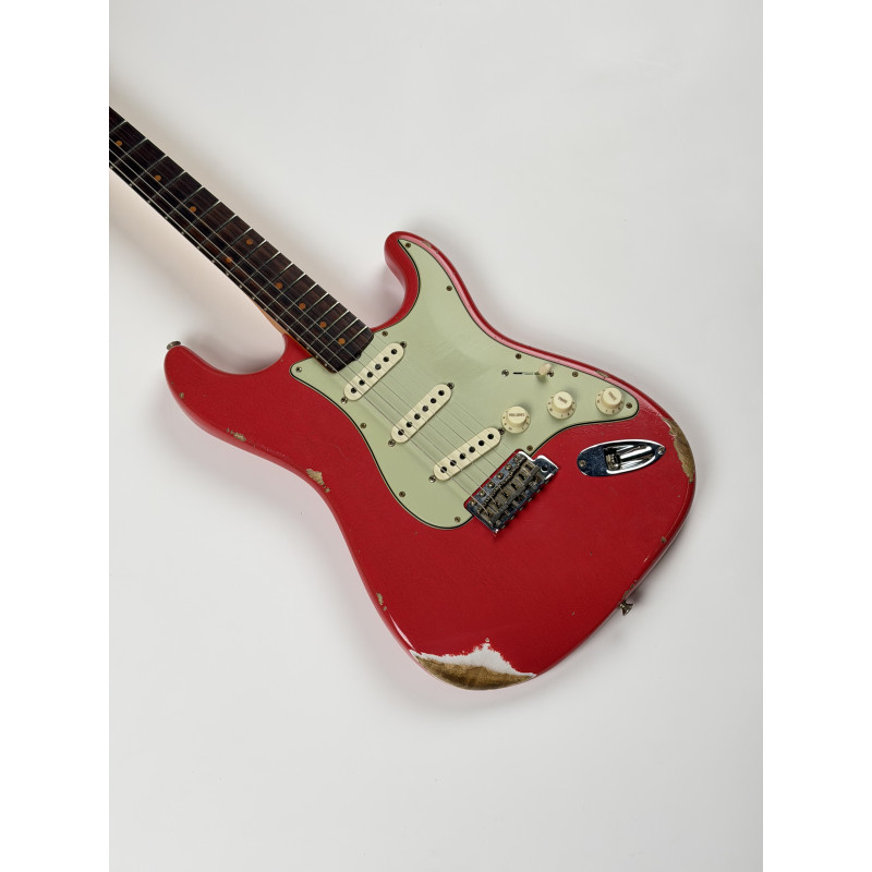FENDER CUSTOM SHOP LTD 62 STRATOCASTER RELIC FIESTA RED