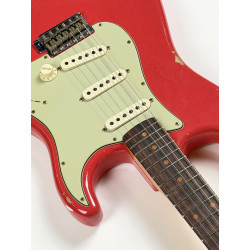 FENDER CUSTOM SHOP LTD 62 STRATOCASTER RELIC FIESTA RED