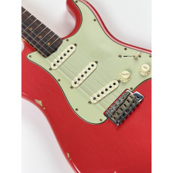 FENDER CUSTOM SHOP LTD 62 STRATOCASTER RELIC FIESTA RED