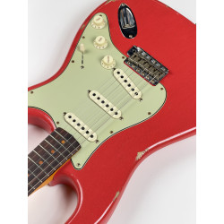 FENDER CUSTOM SHOP LTD 62 STRATOCASTER RELIC FIESTA RED