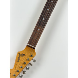 FENDER CUSTOM SHOP STRATOCASTER 65 DAVID BROWN HEAVY RELIC RW SONIC BLUE