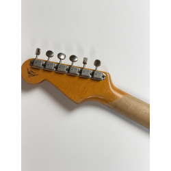 FENDER CUSTOM SHOP STRATOCASTER 65 DAVID BROWN HEAVY RELIC RW SONIC BLUE