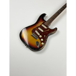 FENDER CUSTOM SHOP STRATOCASTER LIMITED EDITION ROASTED 61 SUPER HEAVY RELIC 3 TONS SUNBURST