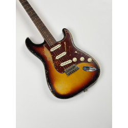 FENDER CUSTOM SHOP STRATOCASTER LIMITED EDITION ROASTED 61 SUPER HEAVY RELIC 3 TONS SUNBURST