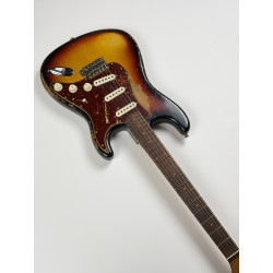 FENDER CUSTOM SHOP STRATOCASTER LIMITED EDITION ROASTED 61 SUPER HEAVY RELIC 3 TONS SUNBURST