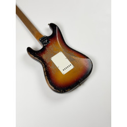 FENDER CUSTOM SHOP STRATOCASTER LIMITED EDITION ROASTED 61 SUPER HEAVY RELIC 3 TONS SUNBURST