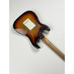 FENDER CUSTOM SHOP STRATOCASTER LIMITED EDITION ROASTED 61 SUPER HEAVY RELIC 3 TONS SUNBURST