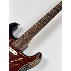 FENDER CUSTOM SHOP STRATOCASTER LIMITED EDITION ROASTED 61 SUPER HEAVY RELIC 3 TONS SUNBURST