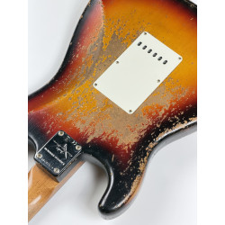 FENDER CUSTOM SHOP STRATOCASTER LIMITED EDITION ROASTED 61 SUPER HEAVY RELIC 3 TONS SUNBURST