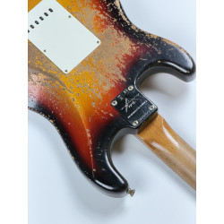FENDER CUSTOM SHOP STRATOCASTER LIMITED EDITION ROASTED 61 SUPER HEAVY RELIC 3 TONS SUNBURST