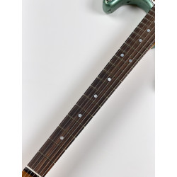 FENDER CUSTOM SHOP STRATOCASTER 1965 SUPER HEAVY RELIC SF Aged Sherwood Green Metallic over 3 Ton Sunburst
